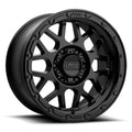 KMC Wheels black auto part