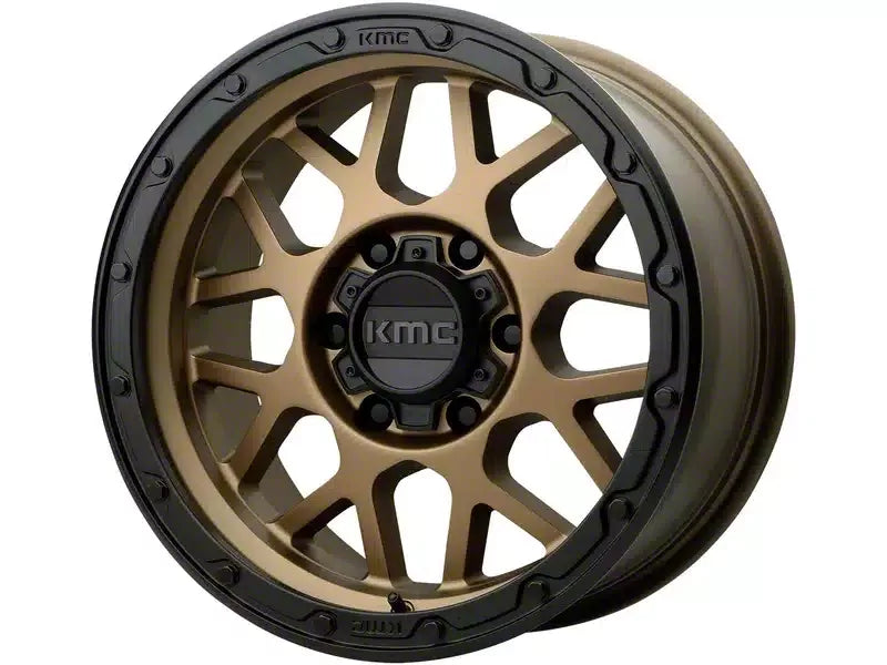 KMC Wheels black auto part
