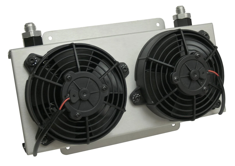 ~(6.3 lbs. 12X7X6)~ Hyper Dual-Cool Remote Cooler (-8AN)