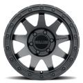 Method MR317 18x9 +18mm Offset 8x170 130.81mm CB Matte Black Wheel
