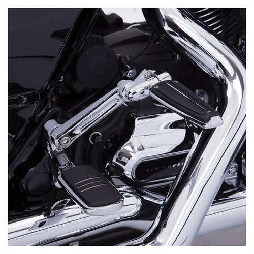 Kuryakyn Adjustable Passenger Pegs With Small ISO Pegs Black