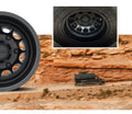 Method MR901 - REAR 16x6 -134mm Offset 6x180 138.9mm CB Matte Black Wheel