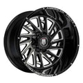 AT1905-221225M AMERICAN TRUXX BLADE AT1905 BLACK MILLED 22X12 5-127 -44MM 78.1MM