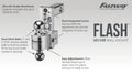 FLASH 8" HD SECURE LOCKING 2.5" SHA