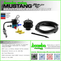 MUSTANG ADJUSTABLE BOOST OPERATED BOV - NATURAL