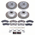 Power Stop 02-06 Cadillac Escalade Front and Rear Semi-Coated Rotor Kit