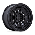 BR021 17X9 6X5.5 M-BLK GB-LP -38MM