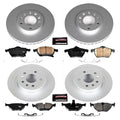 Power Stop 99-06 Saab 9-5 Front & Rear Z23 Evolution Sport Coated Brake Kit
