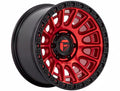 D834 17X9 5X5.0 C-RED-BLK-RG 1MM