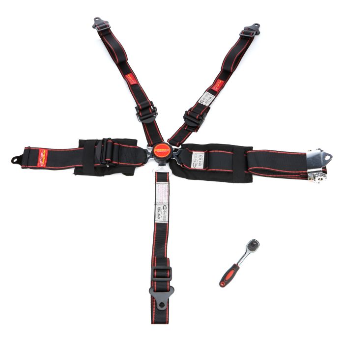 Harness Elite 5pt Camlock P/U Ratchet Blk