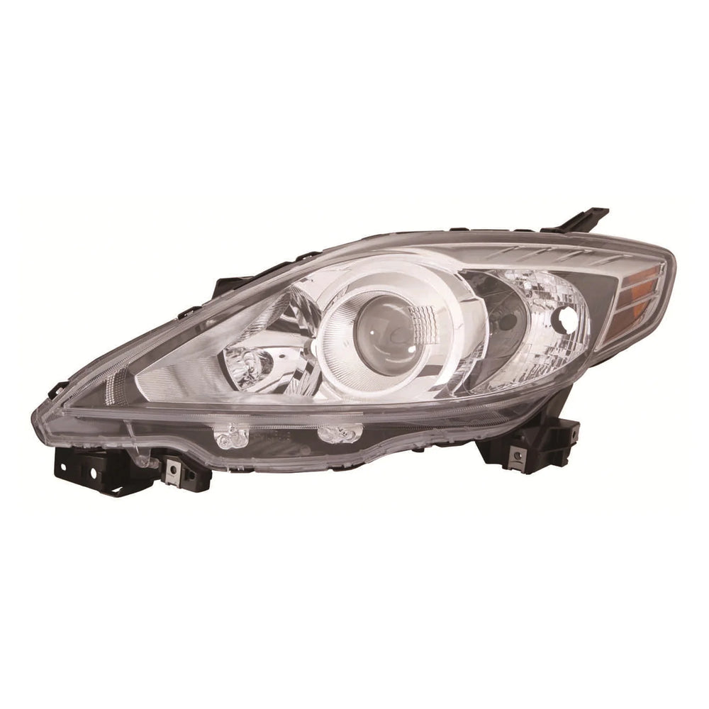CAPA MZ 5 0809 HEADLIGHT ASSY HALOGEN BLK BEZEL LH