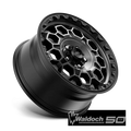 TREK 17X9 6X139.70 SATIN BLACK W/ G
