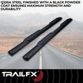 4" OVAL STR BRONCO 4DR BLK