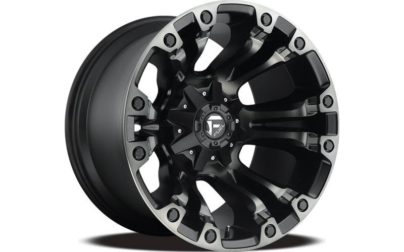 D851 17X9 6X135/5.5 M-BLK GRY 1MM