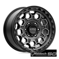 TREK 17X9 6X114.30 SATIN BLACK W/ G