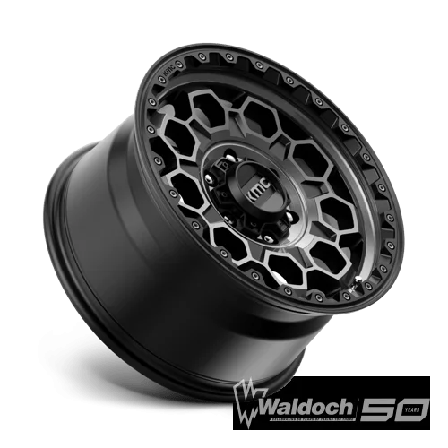 TREK 17X9 6X114.30 SATIN BLACK W/ G