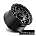 TREK 17X9 6X114.30 SATIN BLACK W/ G