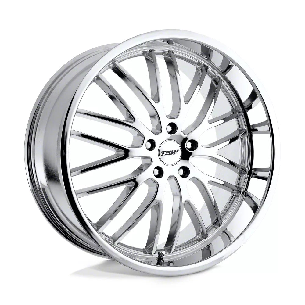 ~(28 lbs. 19X19X10)~ TSW SNETTERTON 17x8.0 5/114.3 ET40 CB76.1 CHROME