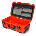 NANUK 935 WATERPROOF HARD CASE W/LID ORG./DIVIDERORANGE INTERIOR: 20.5 X 11.3 X 7.5IN