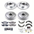 Power Stop 99-01 Jeep Cherokee Front & Rear Z23 Evolution Sport Brake Kit
