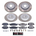Power Stop 2010 Lincoln MKT Front and Rear Semi-Coated Rotor Kit