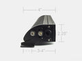 Cali Raised 43 Amber/White Dual Function Led Bar - No Wire Harness / No Switch