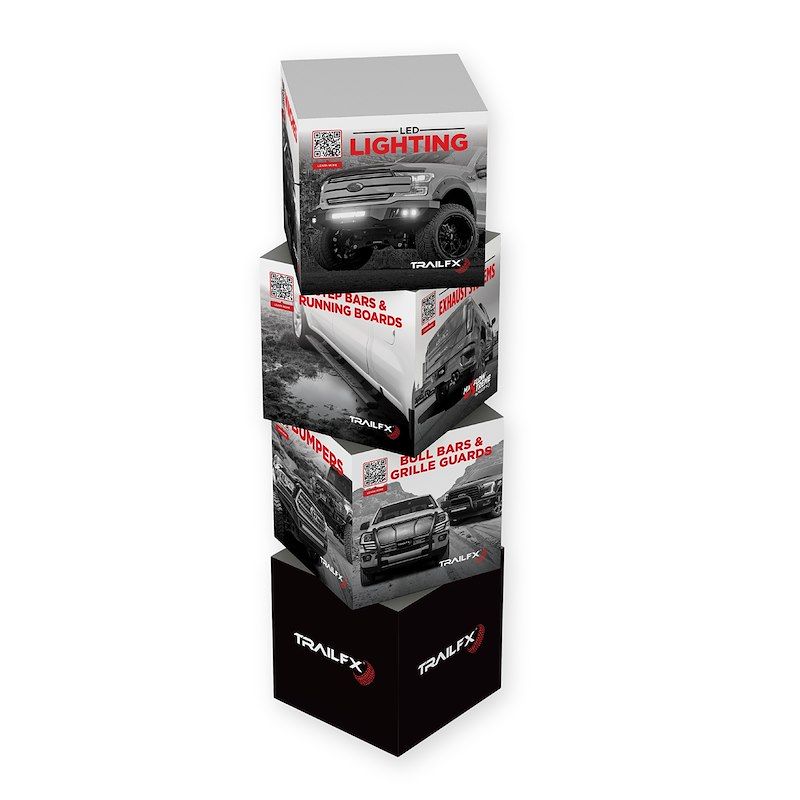 DISPLAY TRAILFX CUBES