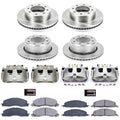 Street Axle Pack, Slotted, Rear