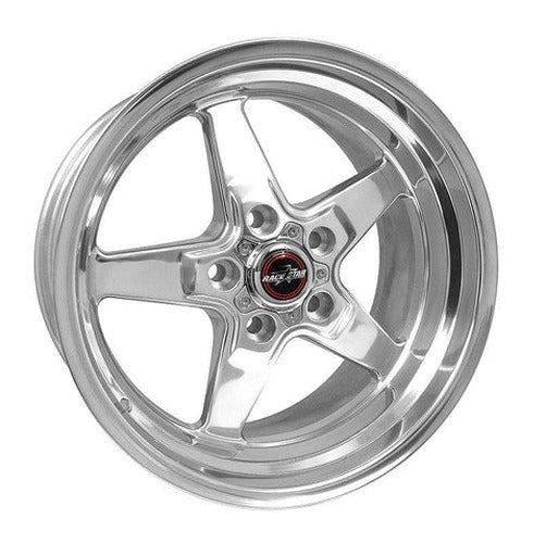 Race Star 92 Drag Star 17x9.50 5x5.00bc 5.25bs Direct Drill Polished Wheel