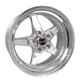 Race Star 92 Drag Star 17x9.50 5x5.00bc 5.25bs Direct Drill Polished Wheel