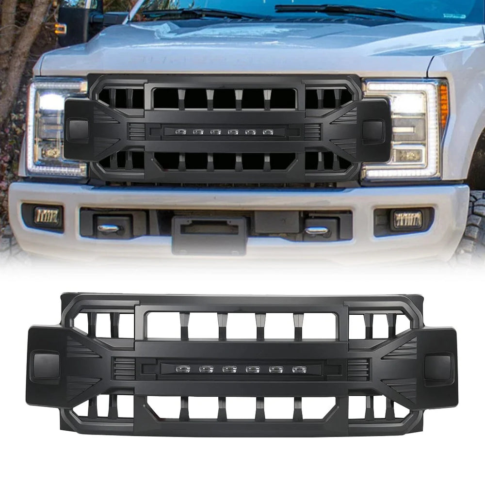 ARMOR GRILLE W/ OFF-ROAD LIGHTS; MA