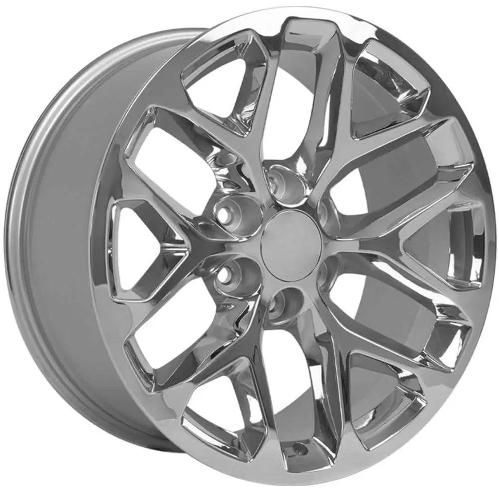 20 IN REPLICA WHEEL CV98B FITS CHEVY SILVERADO RIM 20X9 CHROME WHEEL