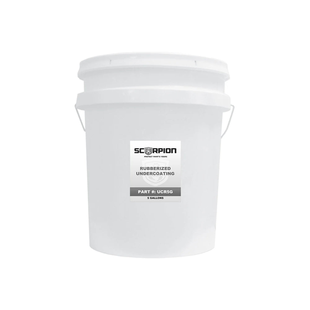 SCORPION RUBBERIZED UNDERCOATING 5 GALLON PAIL