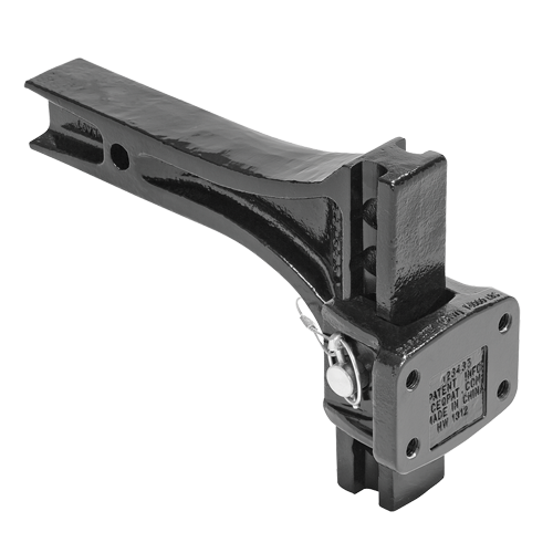 ADJUSTABLE PINTLE MOUNT 14 000 LBS