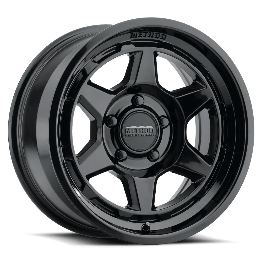 Method MR708 Bead Grip 18x9 /+12mm Offset / 6x135 / 87 mm Centerbore -Gloss Black Wheel