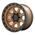 KMC Wheels black auto part