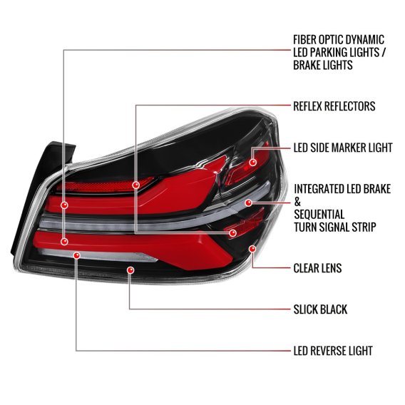 SPEC D TUNING black tail light