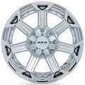 PEAK 20X10 6X135 ET18 CB87.1 PVD CHROME