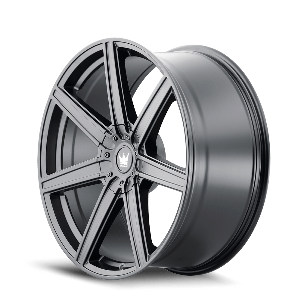 MAZZI LAGUNA 376 MATTE BLACK 22X9.5 5-115 5-139.7 18MM 87MM
