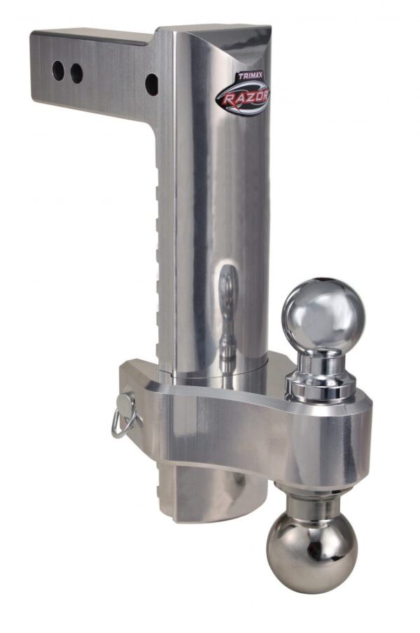 12 PIN & CLIP ALUMINUM DROP HITCH FOR 21/2 RECEIVERS INCLUDES DUAL BALLS