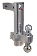 12 PIN & CLIP ALUMINUM DROP HITCH FOR 21/2 RECEIVERS INCLUDES DUAL BALLS