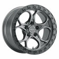 Weld Off-Road W107 20X9 Ledge 6X135 ET00 BS5.00 Satin Gun / Black Ring 87.1