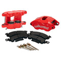 Wilwood D52 Front Caliper Kit - Red 2.00 / 2.00in Piston 1.28in Rotor