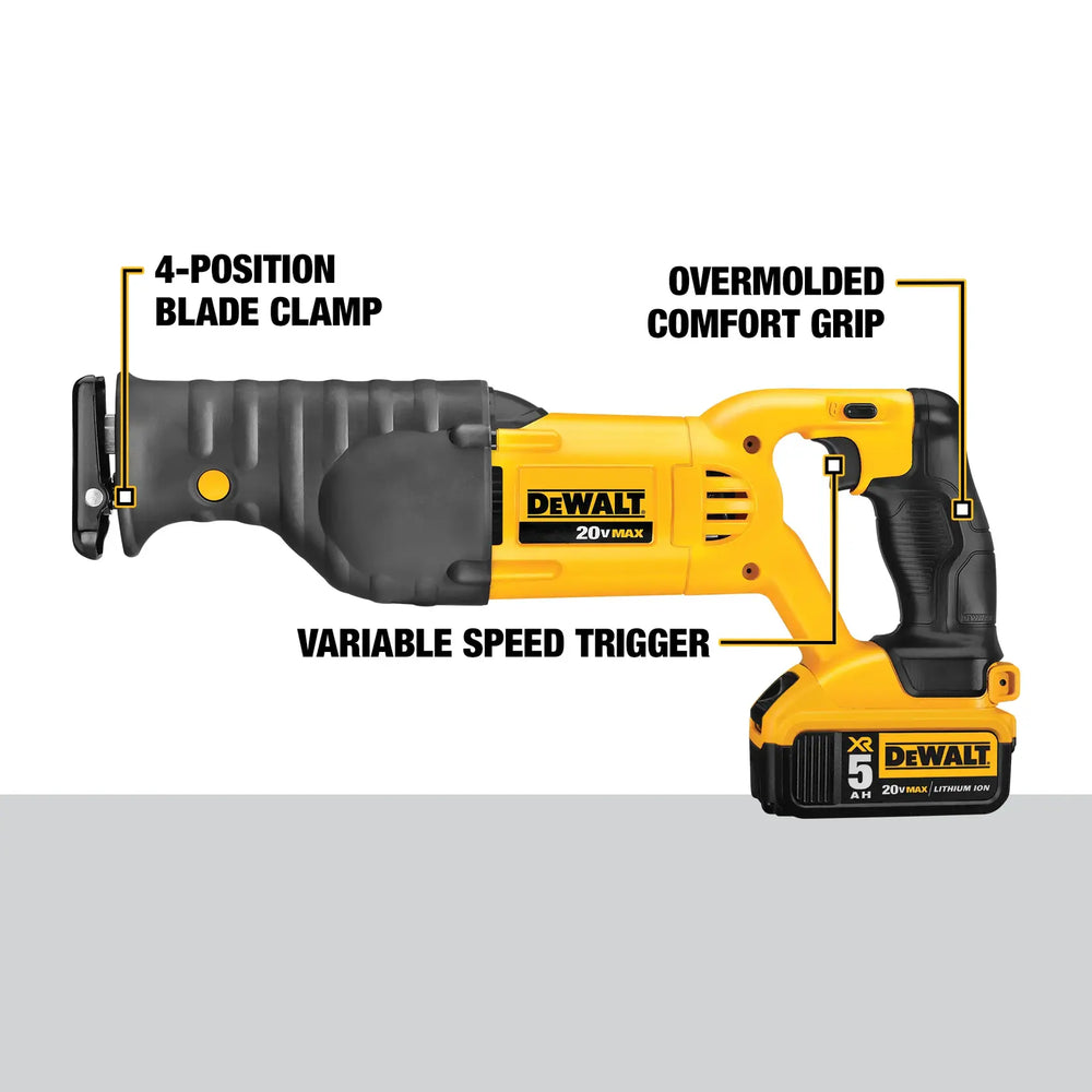 20V MAX CORDLESS RECIPROCATING SAW KIT W/CASE