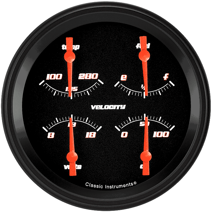 VELOCITY BLACK 5IN QUAD 240-33