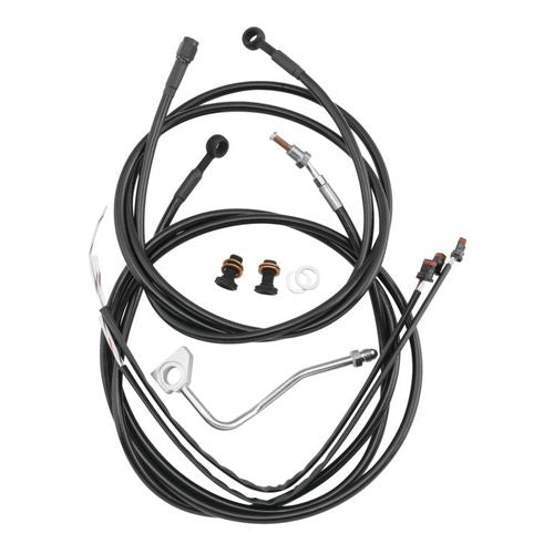 Cable And Brake Line Kit, Black