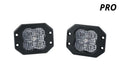 Diode Dynamics SS3 Pro RBL - White Flood Flush (Pair)