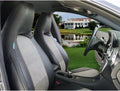 ULTISUEDE BLACK LEATHERETTE W/