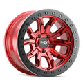 Dirty Life Wheels auto part close-up