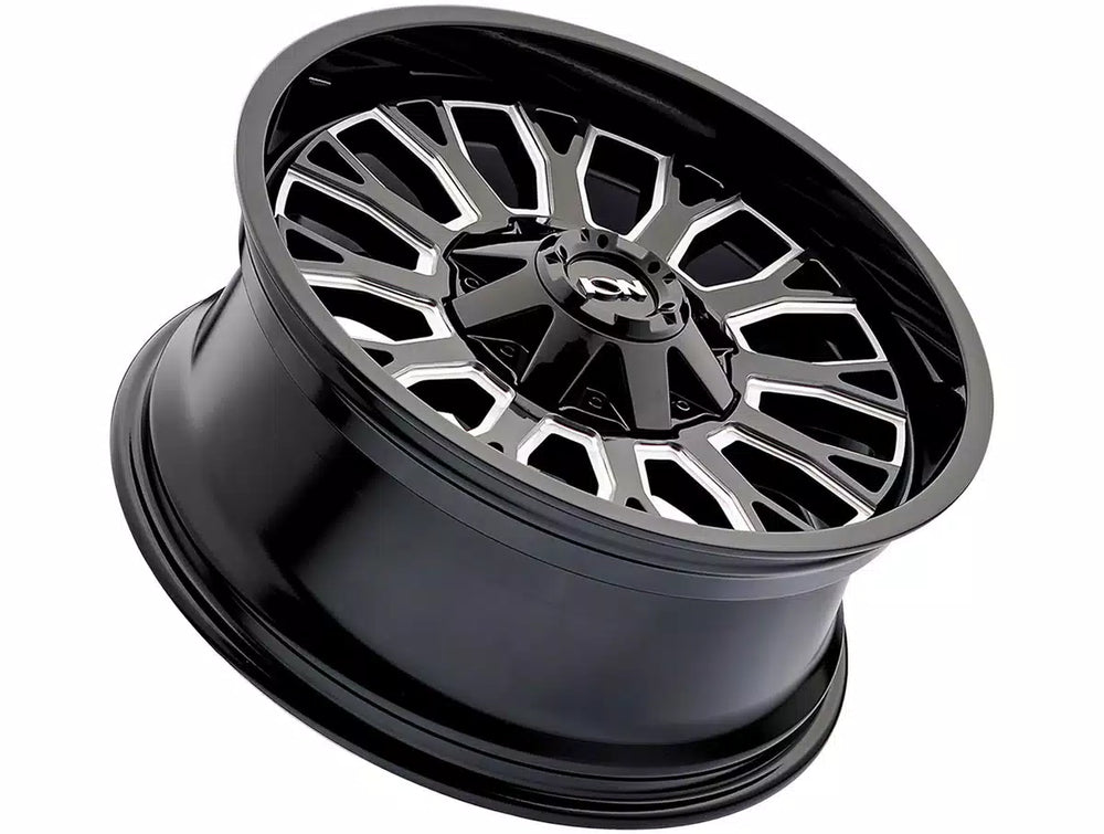 ION 152 GLOSS BLACK MILLED 20X9 8-180 0MM 124.1MM